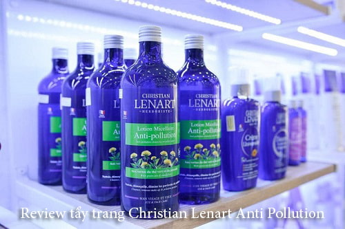Review tẩy trang Christian Lenart Anti Pollution (Lotion Micellaire)-1