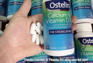 Ostelin Calcium & Vitamin D3 uống như thế nào?-1