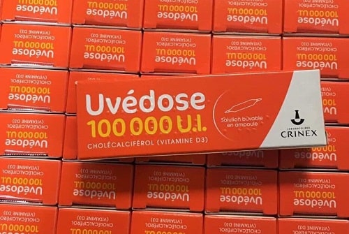 Review vitamin D3 Uvedose 100.000 UI liều cao của Pháp-1