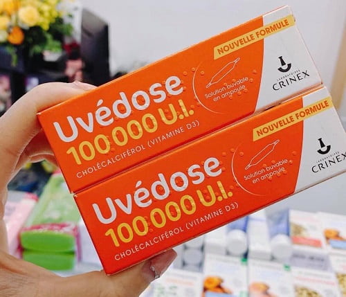 Review vitamin D3 Uvedose 100.000 UI liều cao của Pháp-2