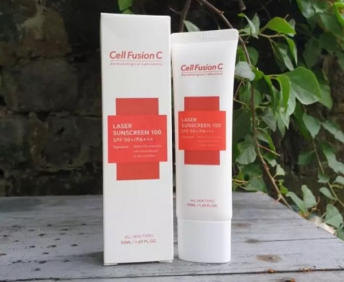 Kem chống nắng Cell Fusion C Laser Sunscreen 100 review-3
