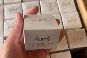 Mặt nạ ngủ môi Zumi Lip Sleeping Mask review-1