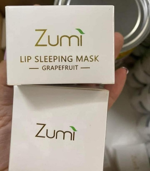 Mặt nạ ngủ môi Zumi Lip Sleeping Mask review-2