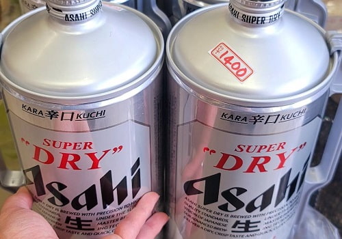 Review bia Asahi Super Dry 2l của Nhật Bản-1