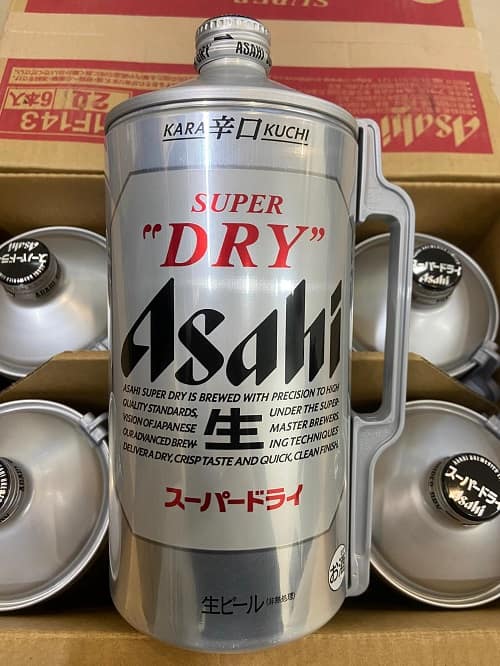 Review bia Asahi Super Dry 2l của Nhật Bản-2