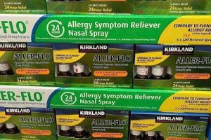 Thuốc xịt trị viêm xoang Kirkland Aller Flo giá bao nhiêu?-1