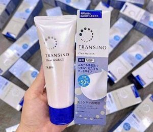Sữa rửa mặt trắng da Transino Clear Wash EX có tốt không?-1