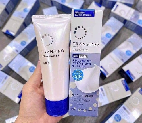 Sữa rửa mặt trắng da Transino Clear Wash EX có tốt không?-1