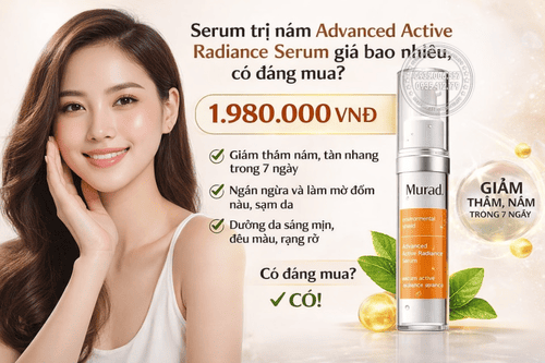 Serum trị nám Advanced Active Radiance Serum giá bao nhiêu, có đáng mua