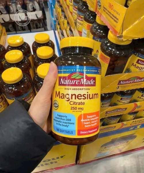 Viên uống Nature Made Magnesium Citrate 250mg của Mỹ Vì sao được nhiều người quan tâm?
