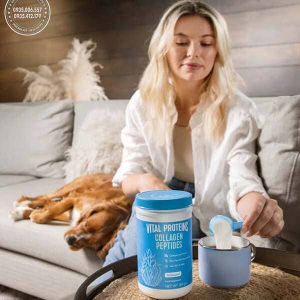 Vital Proteins Collagen Peptides cách sử dụng cho người mới