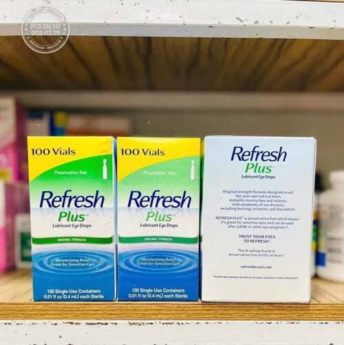 Thuốc nhỏ mắt Refresh dùng thường xuyên được không?